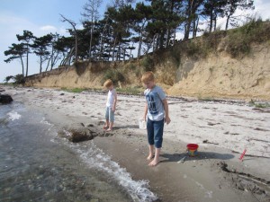 Der Strand ist Kinderfreundlich.